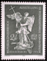 A1449 /  Ausztria 1974 Művészeti kiállítás bélyeg postatiszta