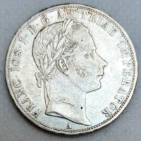 József Ferencz silver 1 florin 1859 a