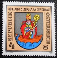 A1693 /  Ausztria 1981 Duna-parti Szent Nikola bélyeg postatiszta
