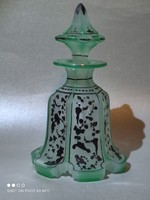 Antik biedermeyer parfümös üveg gyűjteménybe
