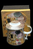 Klimt tea glass with filter (20321)