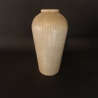 Ash wood vase