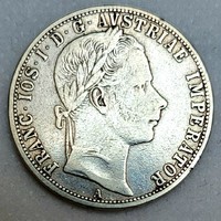 József Ferencz silver 1 florin 1859 a