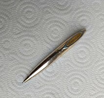 Metal ballpoint pen. Super colleague with caption .//Pi//