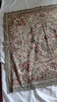 Antique woven tablecloth