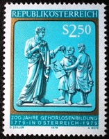 A1606 /  Ausztria 1979 A siketek oktatása bélyeg postatiszta