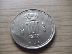 10 Frank 1972 Luxemburg