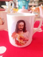 Very rare, repaired Jesus mug!