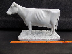Figurative cow statue from Herend 30 cm long undamaged