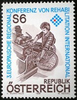 A1667 /  Ausztria 1981 Nemzetközi Rehabilitáció bélyeg postatiszta