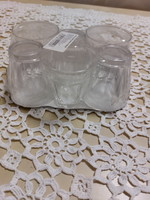 Retro presszós új, kávés pohár, 6db