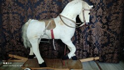 Antique rocking horse large size