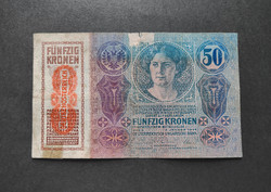 50 Korona 1914, VG+