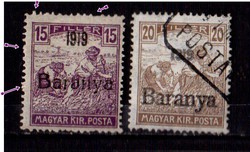 1919 Baranya (Serbian occupation) *