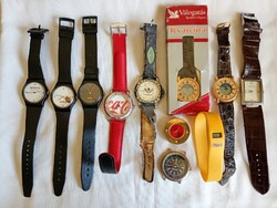 Wrist watch airplane retro digital watch 11 pieces in one