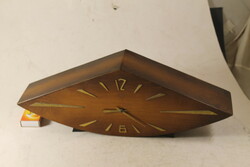 Wooden art deco table clock 307