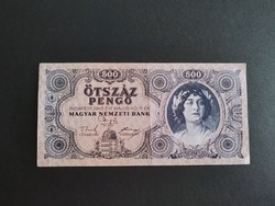 500 Pengő 1945, VF+