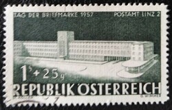 A1039p / Austria 1957 stamp day stamp stamped