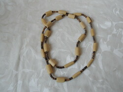 Wooden beads, necklace