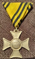 József Ferenc mobilization cross 1912-1913 award