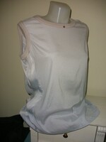 Silk - cashmere bluish gray blouse size 44