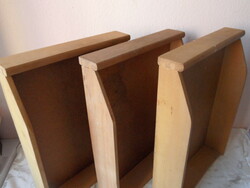 Régebbi fa íróasztal fiók ( 3 db. )