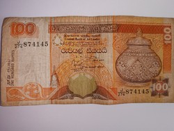 Srí Lanka 100 rúpia 2001