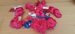 Large pile of silk embroidery thread 4.