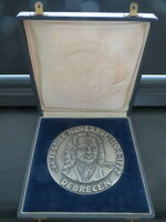 Segner, scientific commemorative plaque, in gift box /huge 115mm./