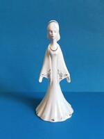 Aquincum Hófehérke Menyasszony Porcelán Figura