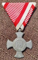 Franz Joseph. K.U.K. Iron Cross of Merit award.