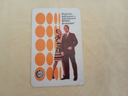 Kártyanaptár 1975-01