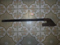 Antique wrought iron cleaver - marked