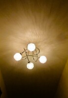4-arm ceiling light, /chandelier/