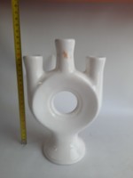 3 Ágo white ceramic candle holders - /211/
