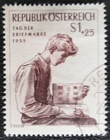 A1023p / Austria 1955 stamp day stamp stamped