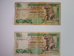 2004 Srí Lanka 10 rúpia