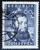 A949p / Austria 1950 andreas hofer stamp stamped