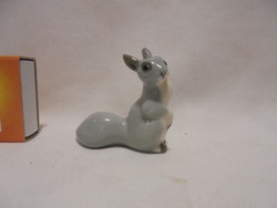 Fairy small porcelain squirrel figure, nipp - marked