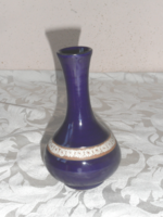 Obalt blue ceramic vase