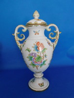 Victoria Herend 51 cm amphora vase