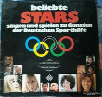 Gala show der stars on vinyl record