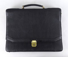 1R446 black leather briefcase briefcase