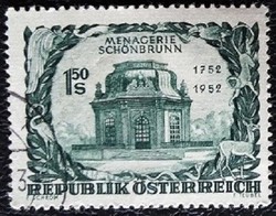 A973p / Austria 1952 Schönbrunn Zoo stamp stamped