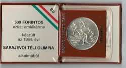 Ezüst 500  ft sarajevoi téli olimpia  1984