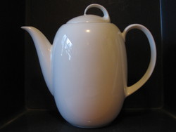 Retro design white winterling coffee and tea pot, jug