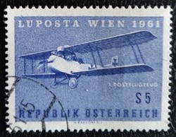 A1085p / Austria 1961 Luposta airmail stamp exhibition stamp sealed