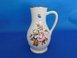 Herend fruit patterned pitcher vase