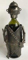 Metal wine holder hunter (13100)