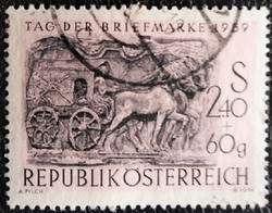 A1072p / Austria 1959 stamp day stamp stamped